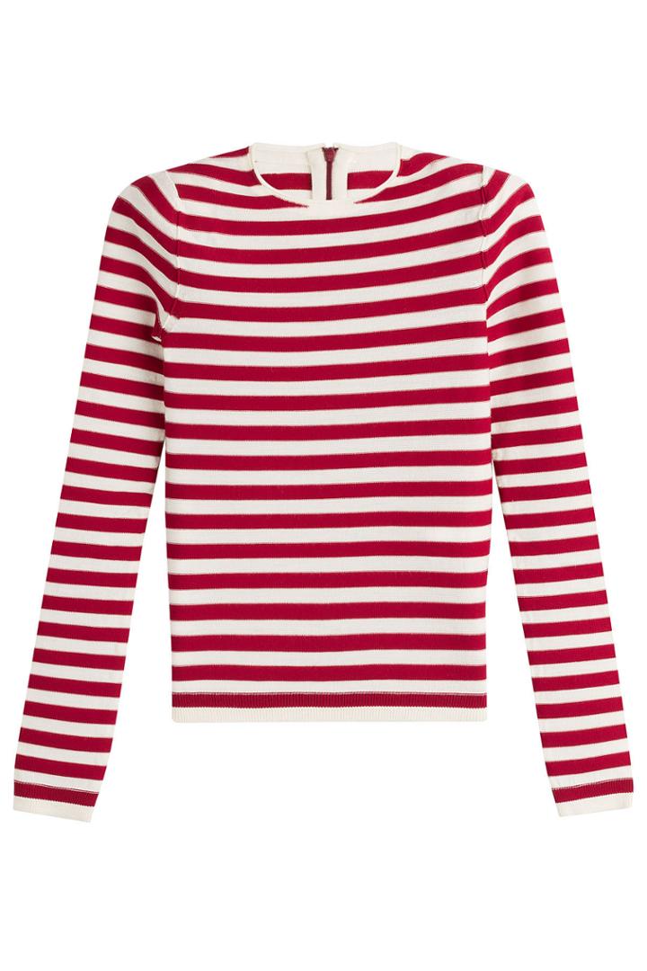 Sonia Rykiel Sonia Rykiel Striped Pullover With Zip Back - Stripes