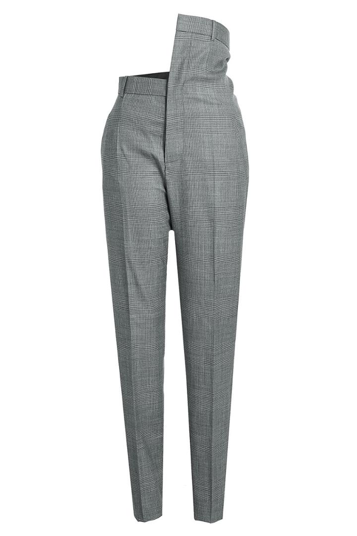 Y/project Y/project Wool Pants With Asymmetric Waistband