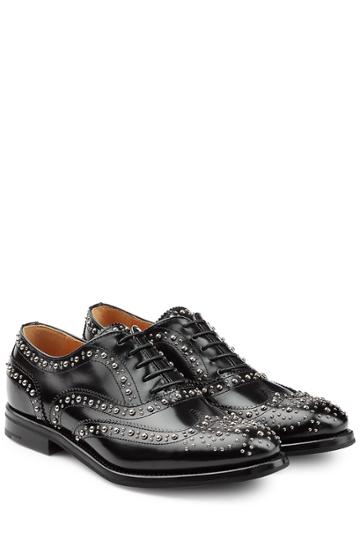 Churchs Churchs Studded Leather Brogues - Black