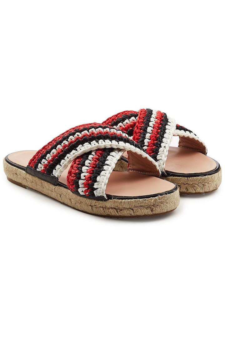 Red Valentino Red Valentino Raffia Sandals