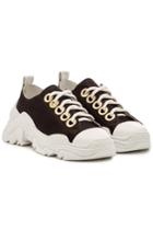 N 21 N&deg;21 Running Sneakers With Leather And Satin