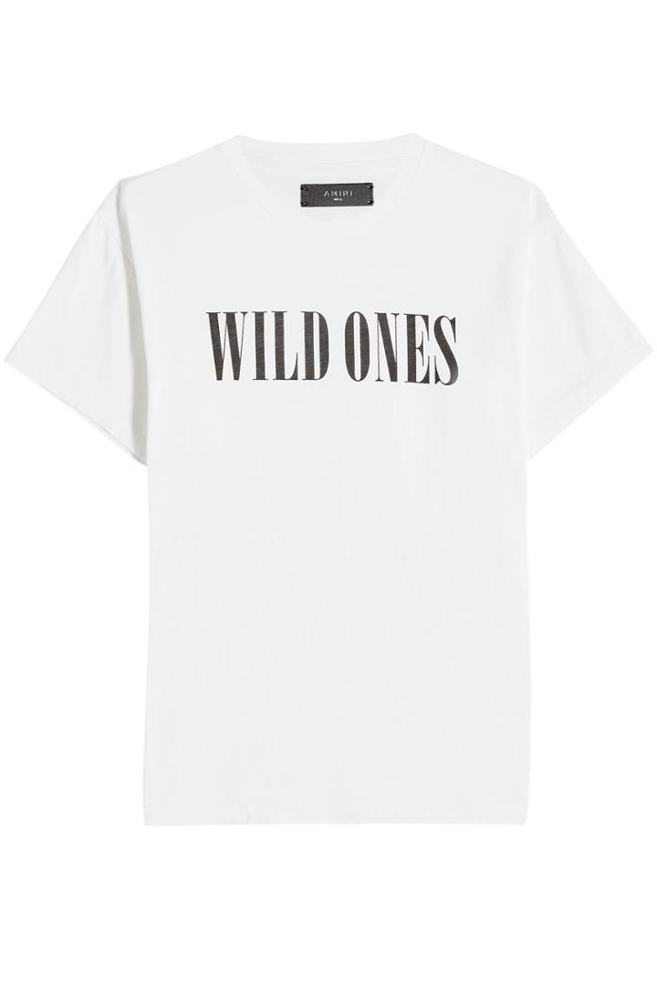 Amiri Amiri Wild Ones Printed Cotton T-shirt