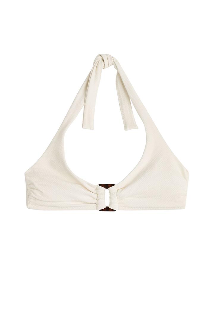 Heidi Klein Heidi Klein Tahiti Rectangle Halter Bikini - None
