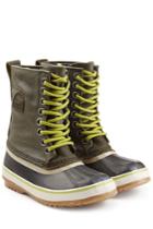 Sorel Sorel 1964 Premium Rubber, Leather And Canvas Short Boots