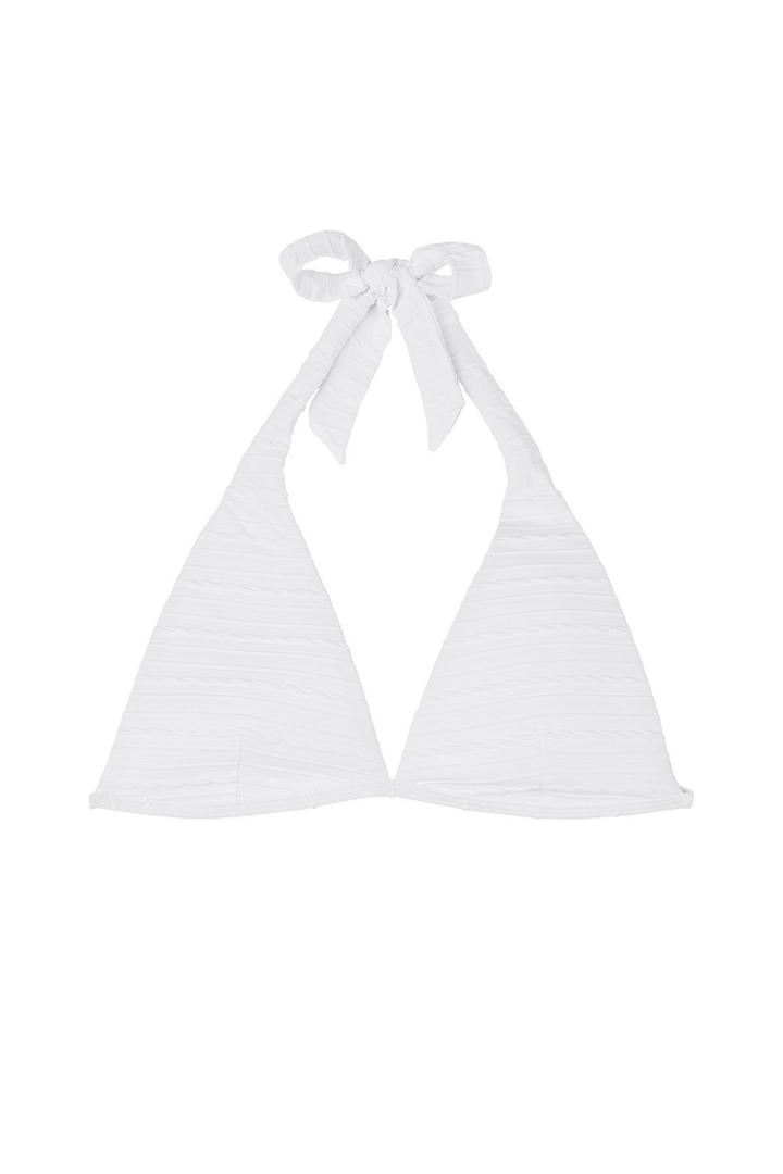 Heidi Klein Heidi Klein Textured Halter Neck Bikini