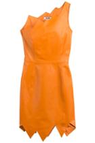 Moschino C & C Moschino C & C Leather Dress - Orange