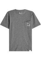White Mountaineering White Mountaineering Patched Cotton T-shirt