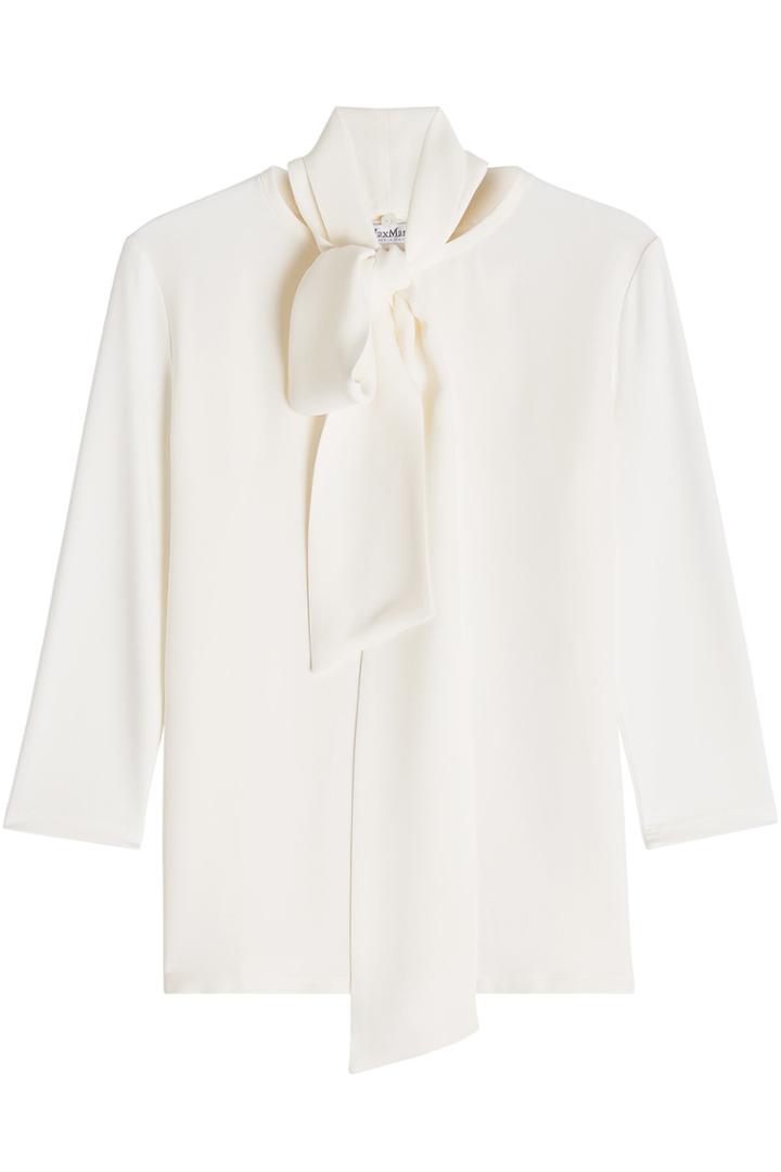 Max Mara Max Mara Autore Tie-neck Blouse