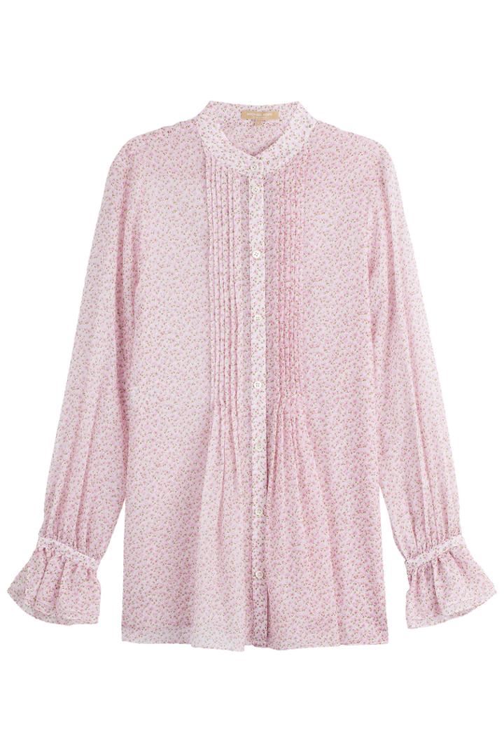 Michael Kors Collection Michael Kors Collection Printed Cotton Blouse - Florals