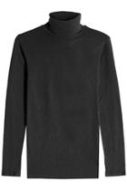 Majestic Majestic Turtleneck Pullover In Cotton And Cashmere