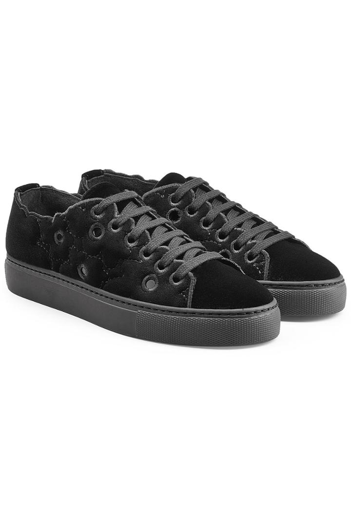 Simone Rocha Simone Rocha Velvet Sneakers