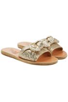 Ancient Greek Sandals Ancient Greek Sandals Taygete Bow Sequin Sandals