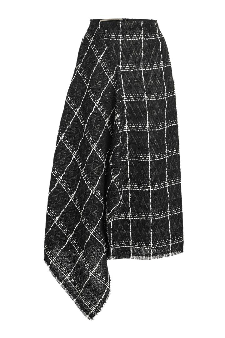 Roland Mouret Roland Mouret Keaton Skirt With Cotton And Wool