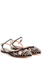 Rochas Rochas Embellished Suede Sandals - Multicolor