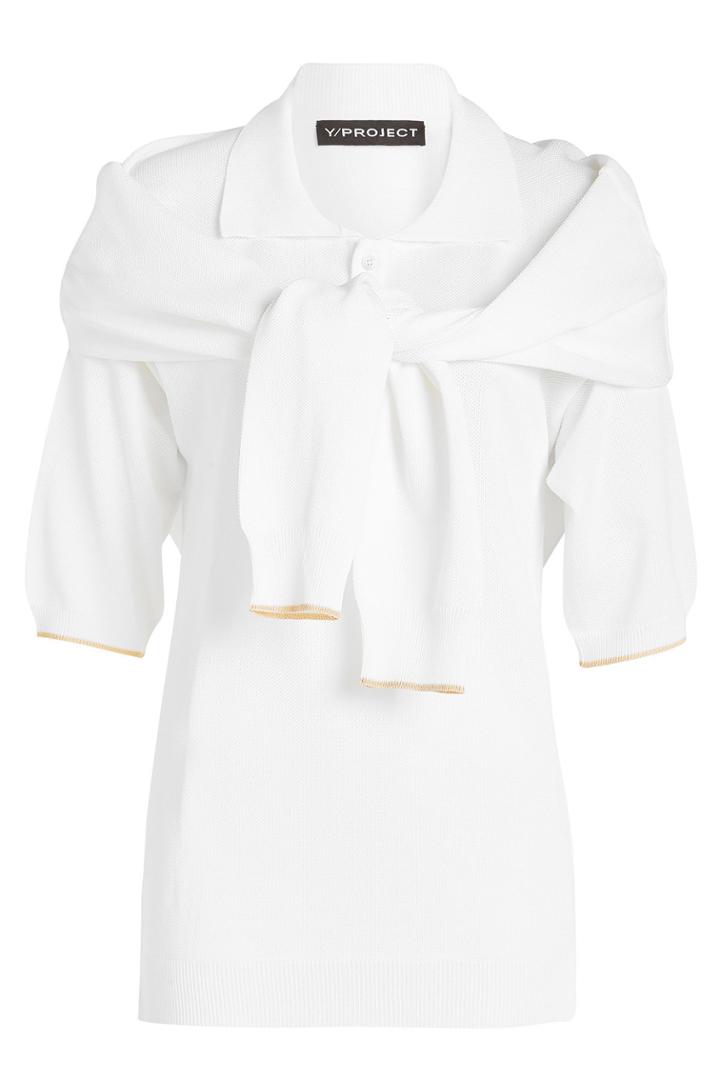Y/project Y/project Layered Cotton Polo Top