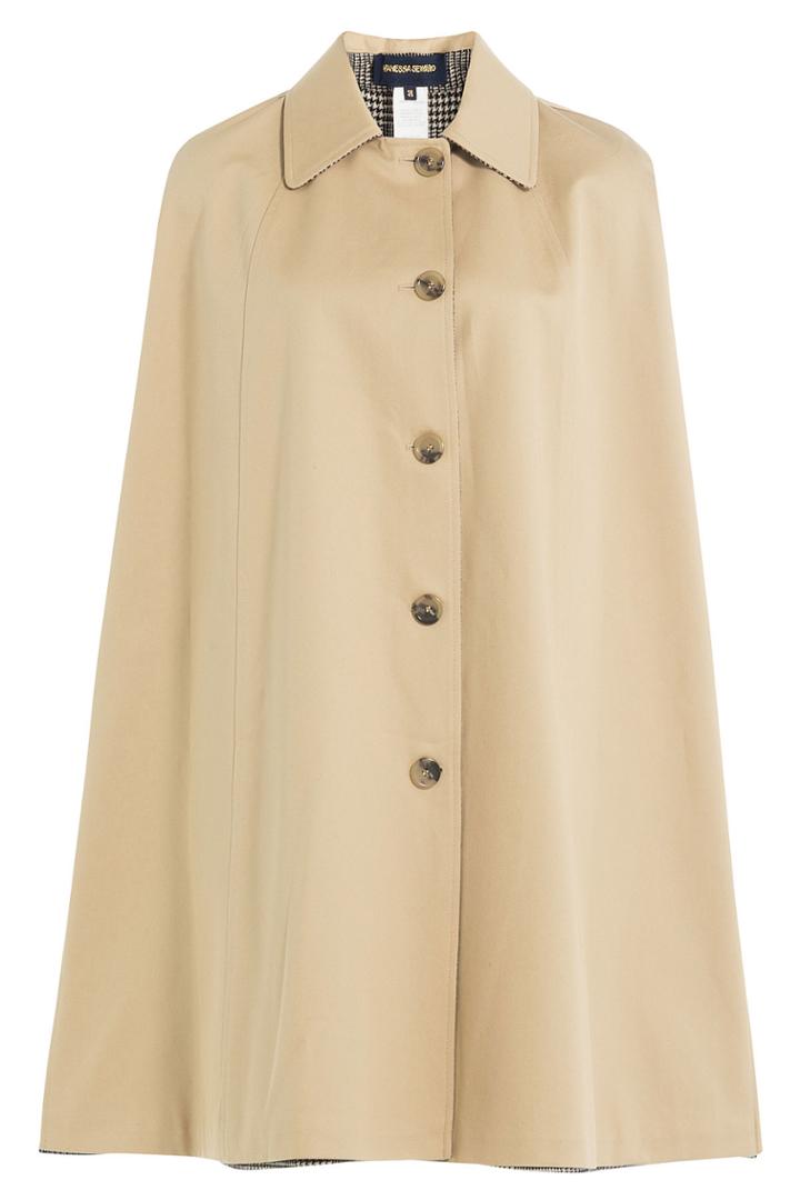 Vanessa Seward Vanessa Seward Cotton Cape - Beige