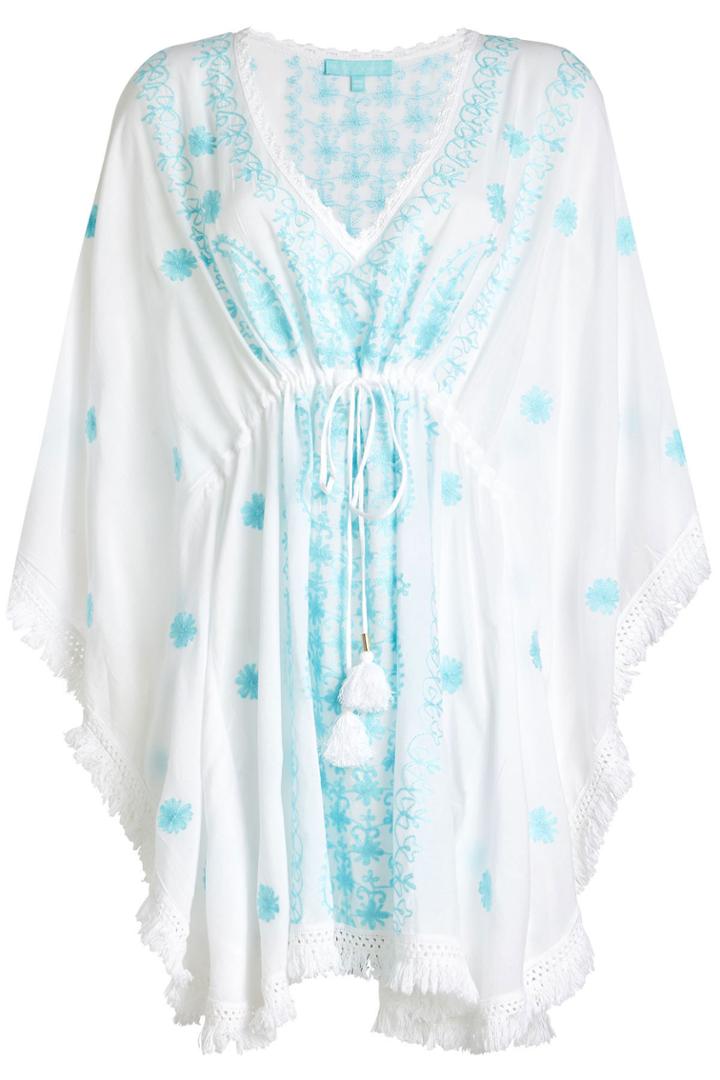 Melissa Odabash Melissa Odabash Irene Macramé Short Kaftan