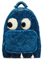 Anya Hindmarch Anya Hindmarch Ghost Shearling Backpack - Blue