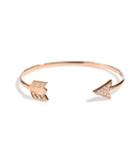 Anita Ko 18kt Rose Gold Arrow Cuff With Diamonds