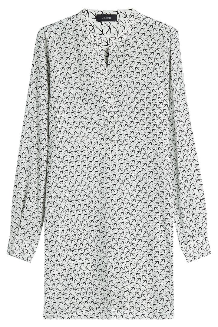 Joseph Joseph Printed Silk Blouse - White