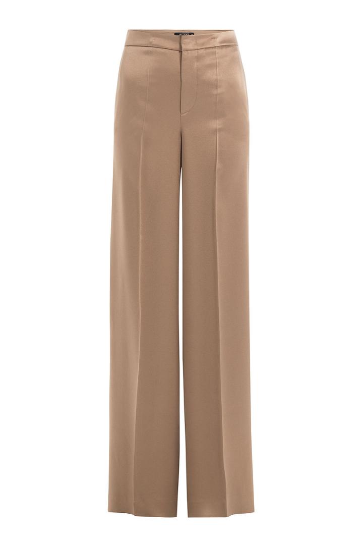 Etro Etro Satin Wide Leg Pants - Beige