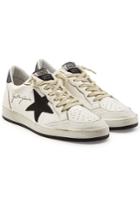Golden Goose Deluxe Brand Golden Goose Deluxe Brand Ball Star Sneakers With Leather