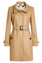 Burberry London Burberry London Wool Coat With Cashmere - Beige
