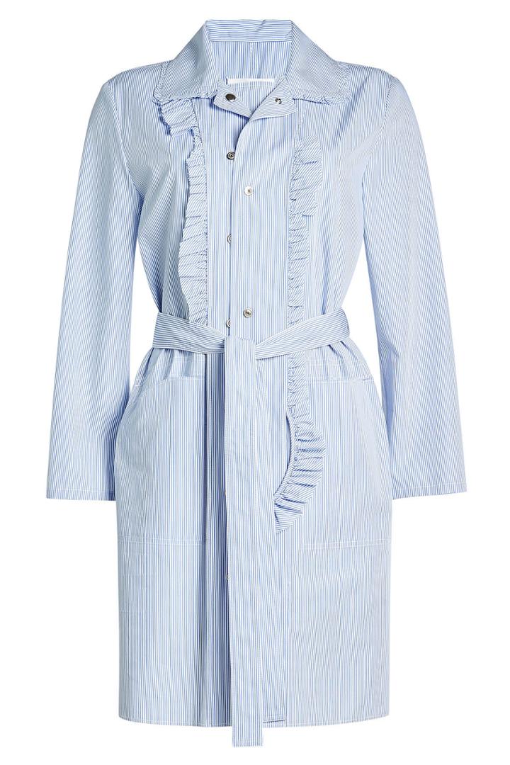 Maison Margiela Maison Margiela Striped Cotton Shirt Dress