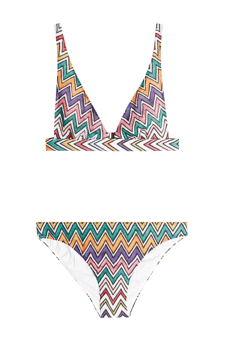 Missoni Mare Missoni Mare Chevron Printed Bikini