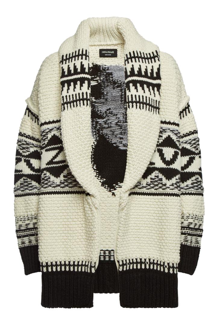 Zadig & Voltaire Zadig & Voltaire Ella Mawc Cardigan With Wool