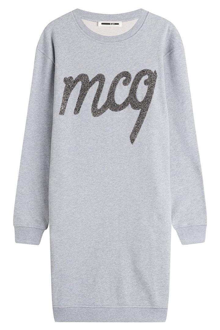 Mcq Alexander Mcqueen Mcq Alexander Mcqueen Cotton Sweatshirt Dress - Grey
