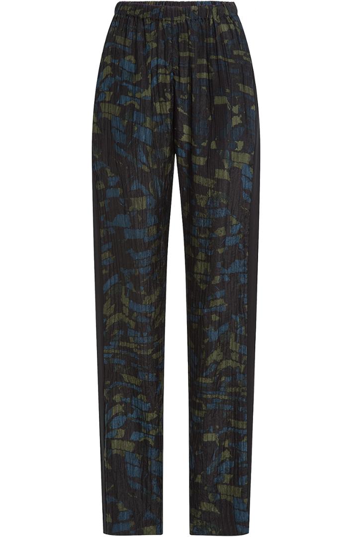 Kenzo Kenzo Printed Silk Pants - Multicolor