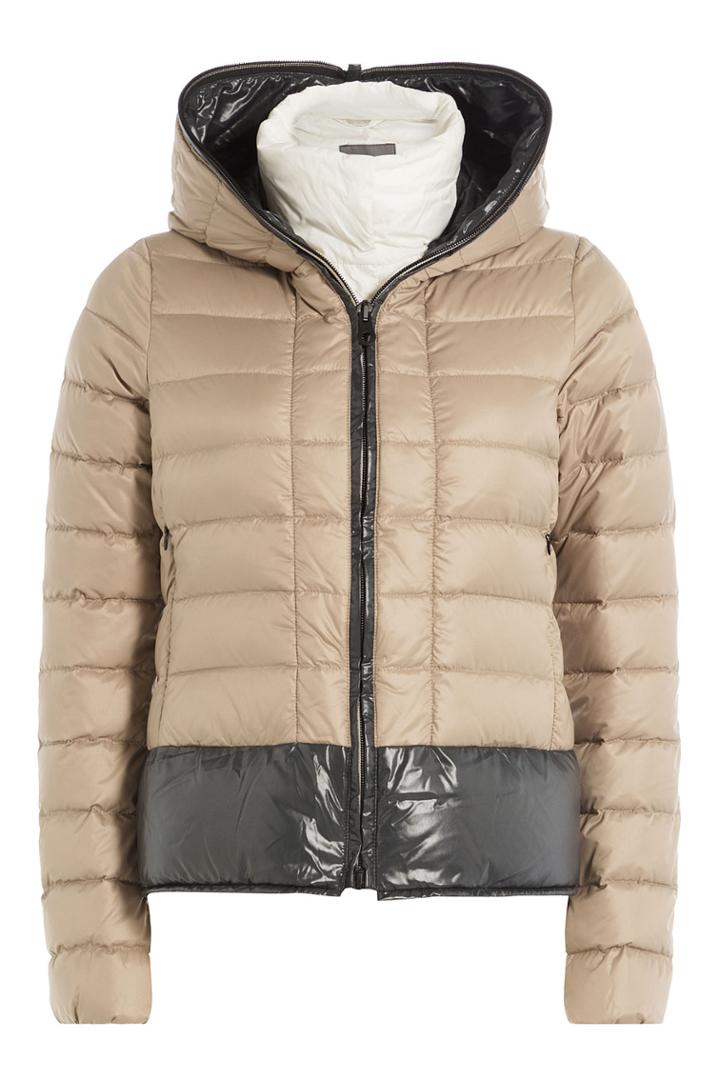 Duvetica Duvetica Layered Down Jacket - Beige