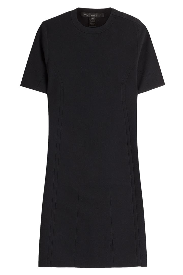 Marc By Marc Jacobs Marc By Marc Jacobs Stretch-jersey Sweater Dress - Black