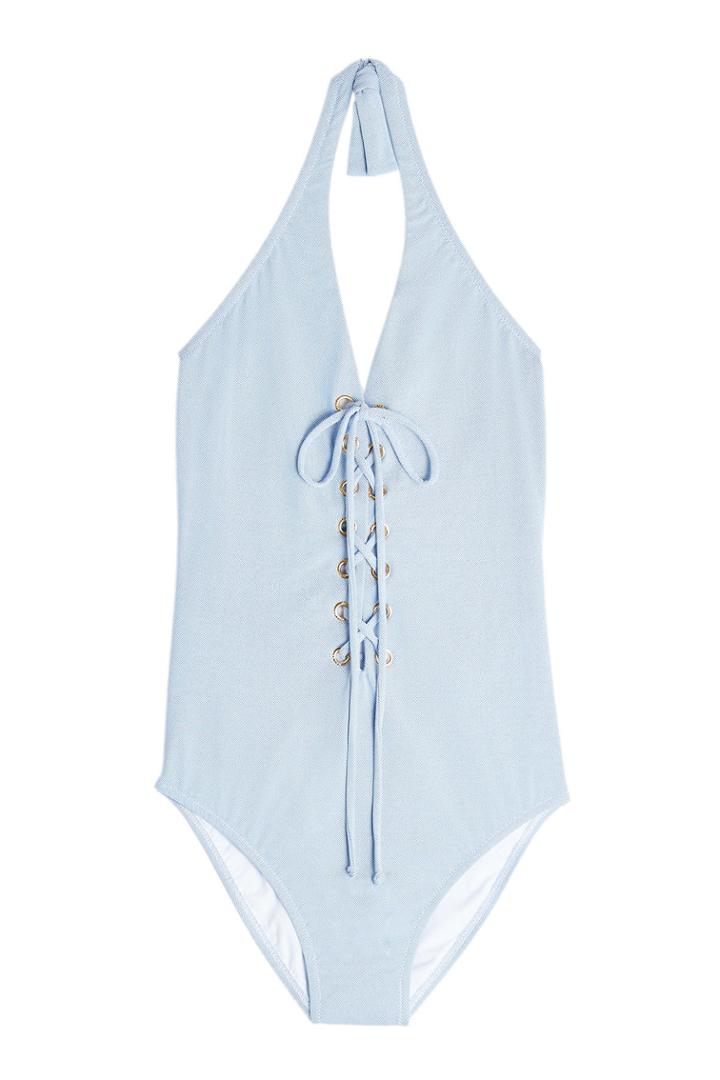 Melissa Odabash Melissa Odabash Puerto Rico Swimsuit With Lace-up Front