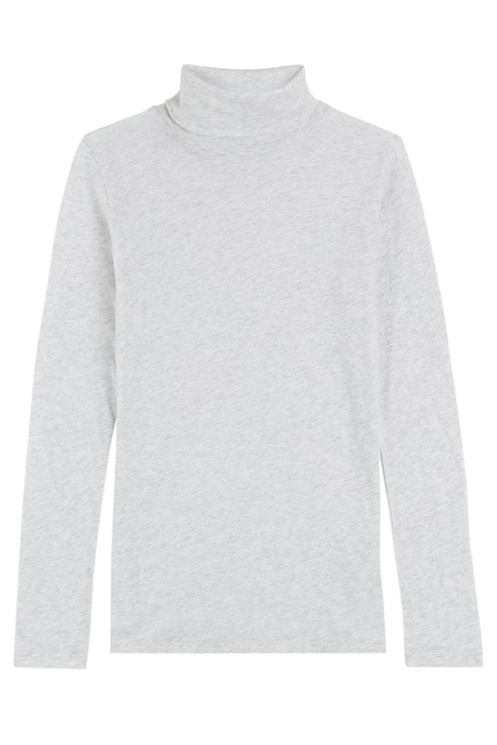 Majestic Majestic Cotton-cashmere Turtleneck - None