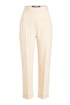 Jacquemus Jacquemus Cropped Pants With Virgin Wool