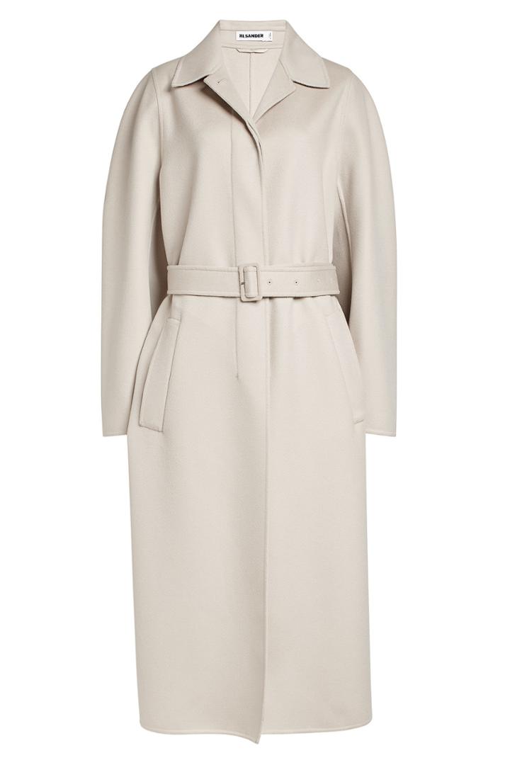 Jil Sander Jil Sander Fleece Wool Coat