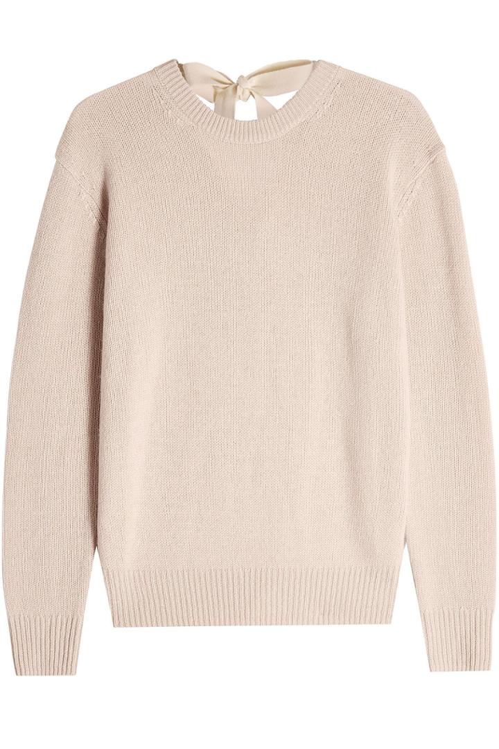 Joseph Joseph Cashmere Pullover With Satin Bow