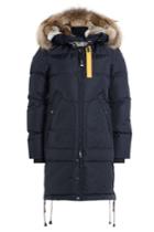 Parajumpers Parajumpers Long Bear Down Parka With Fur-trimmed Hood - Blue