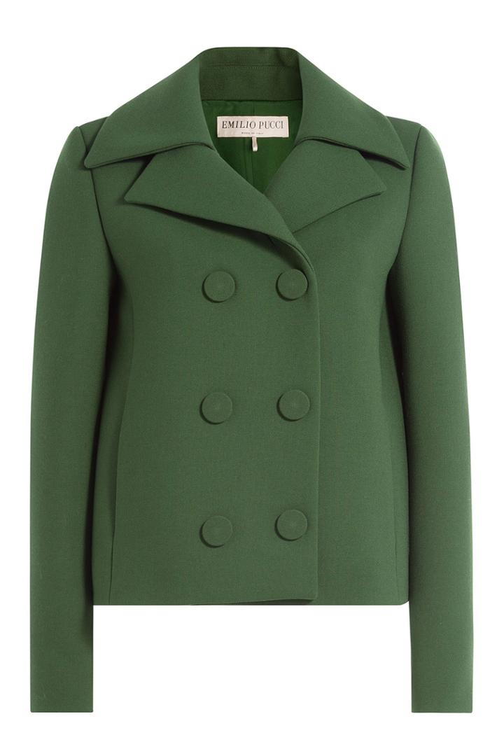 Emilio Pucci Emilio Pucci Virgin Wool Jacket - Green