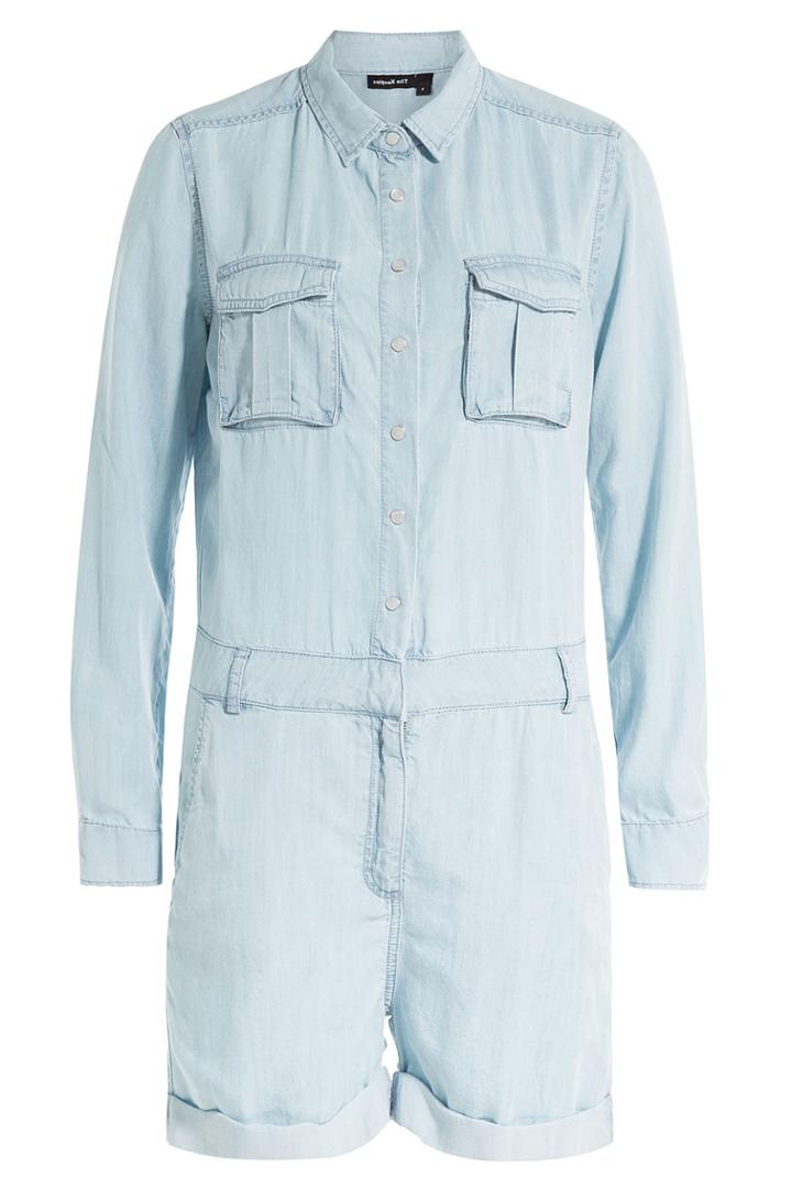 The Kooples The Kooples Long Sleeved Shorts Jumpsuit