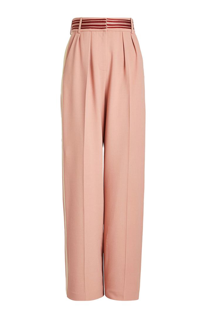 Roksanda Roksanda Wide-leg Pants With Wool, Cotton And Silk
