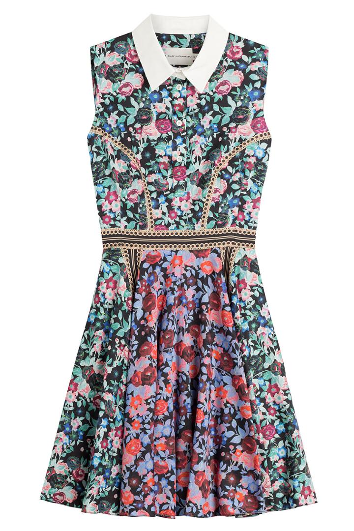 Mary Katrantzou Mary Katrantzou Floral Print Dress