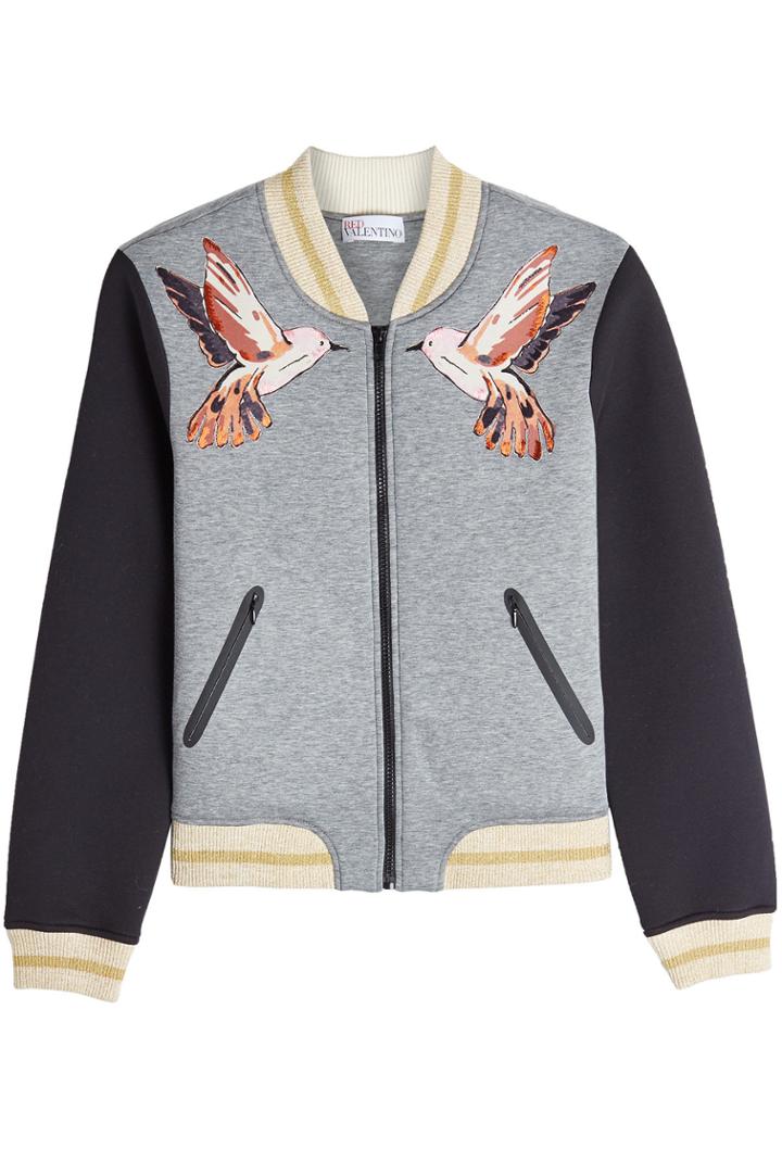 R.e.d. Valentino R.e.d. Valentino Cotton Jacket With Patches