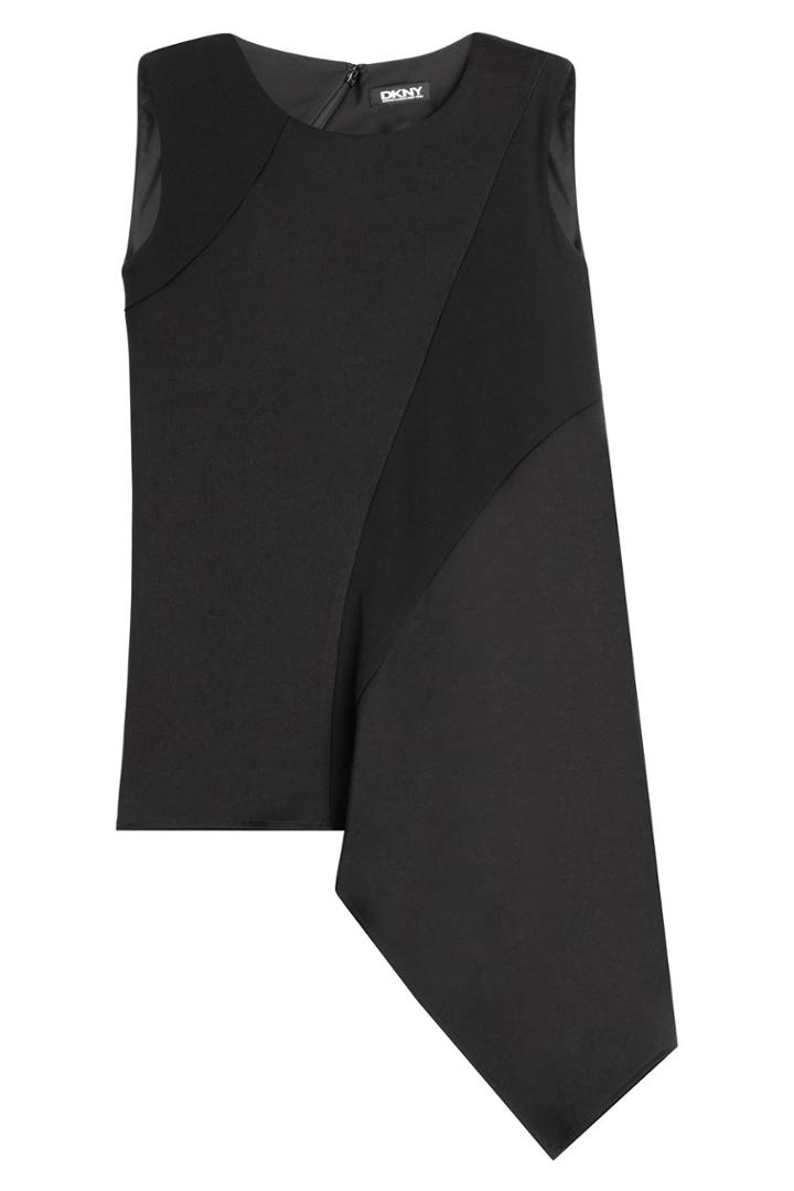 Dkny Dkny Draped Top - Black