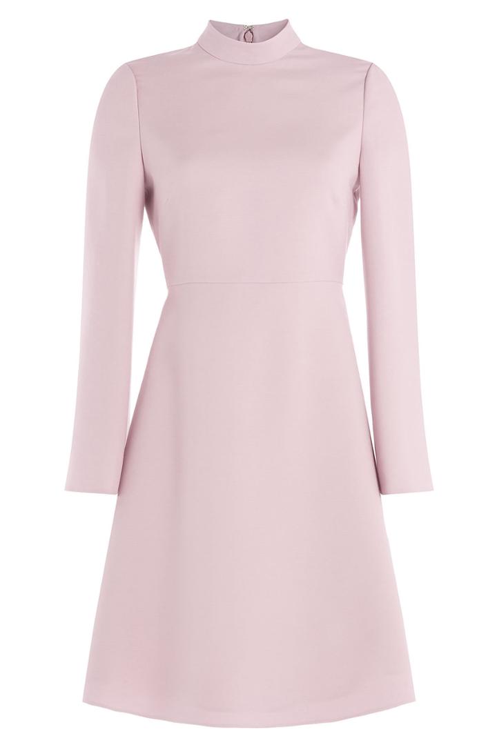 Valentino Valentino Wool-silk Dress - Pink