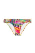 Luli Fama Luli Fama Dreamin Printed Bikini Bottoms - Multicolor