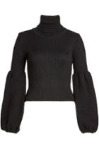 Ksenia Schnaider Ksenia Schnaider Wool-blend Turtleneck Pullover With Statement Sleeves