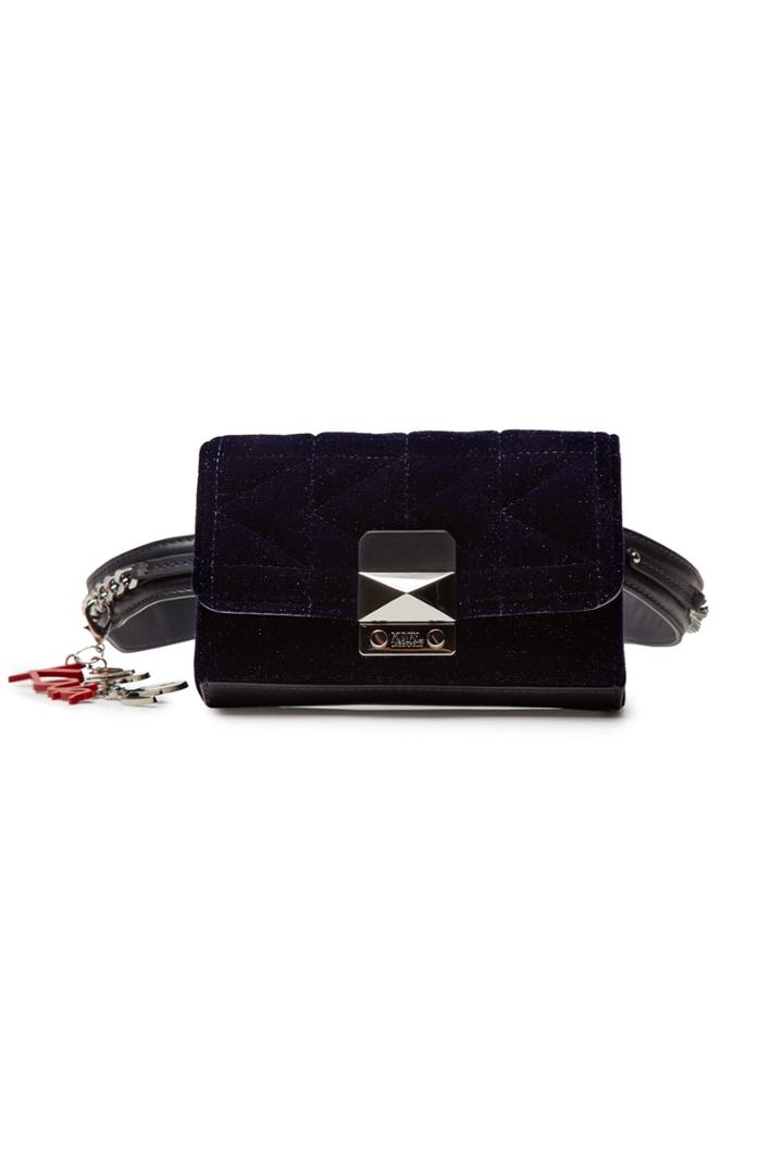 Karl X Kaia Gerber Karl X Kaia Gerber Karl X Kaia Gerber Velvet Belt Bag